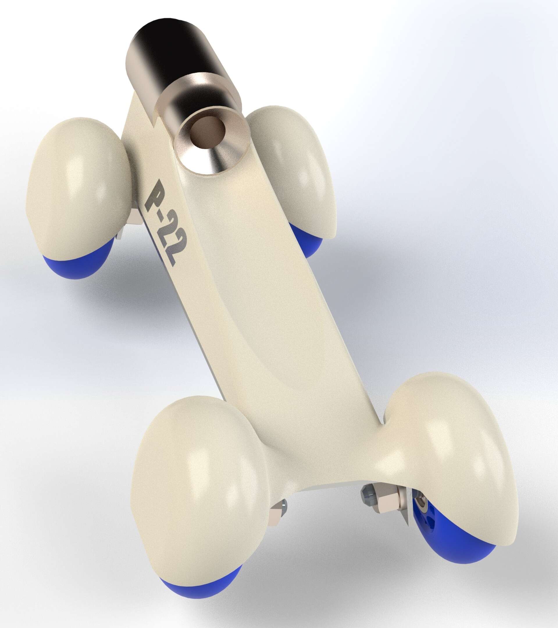 CO₂ car CAD render