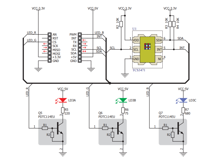 Colour Click circuit